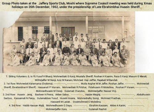 Moshi 26th December 1962